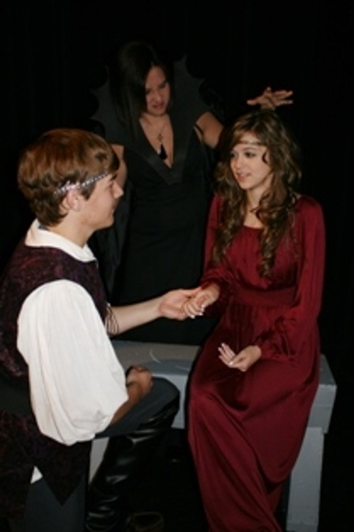 Mckenzie Kelly, Jared Phillips and Bailey Gray at 